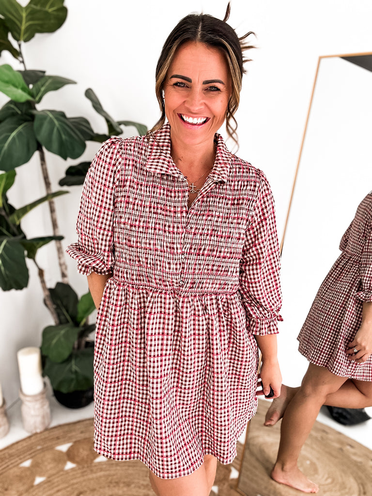 Plaid Days Dress