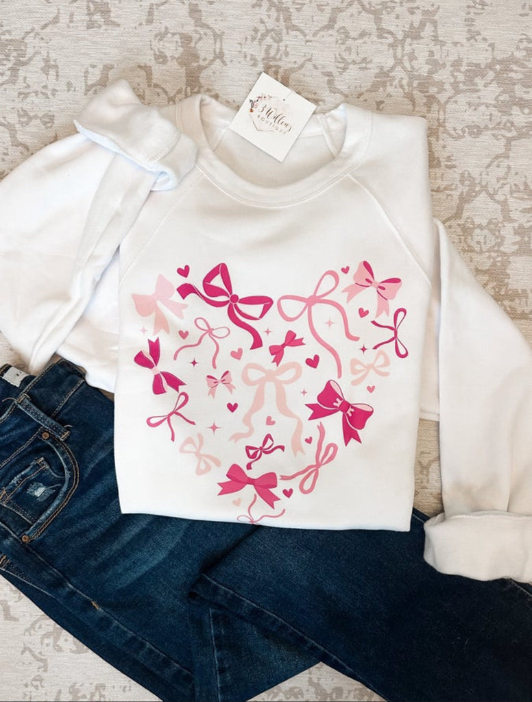 For the Love of Bows Sweatshirt