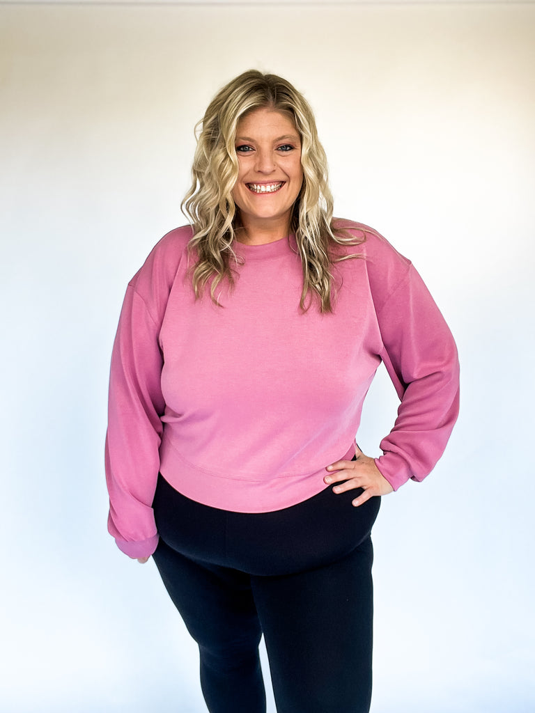 Curvy That Weekend Feeling Sweatshirt