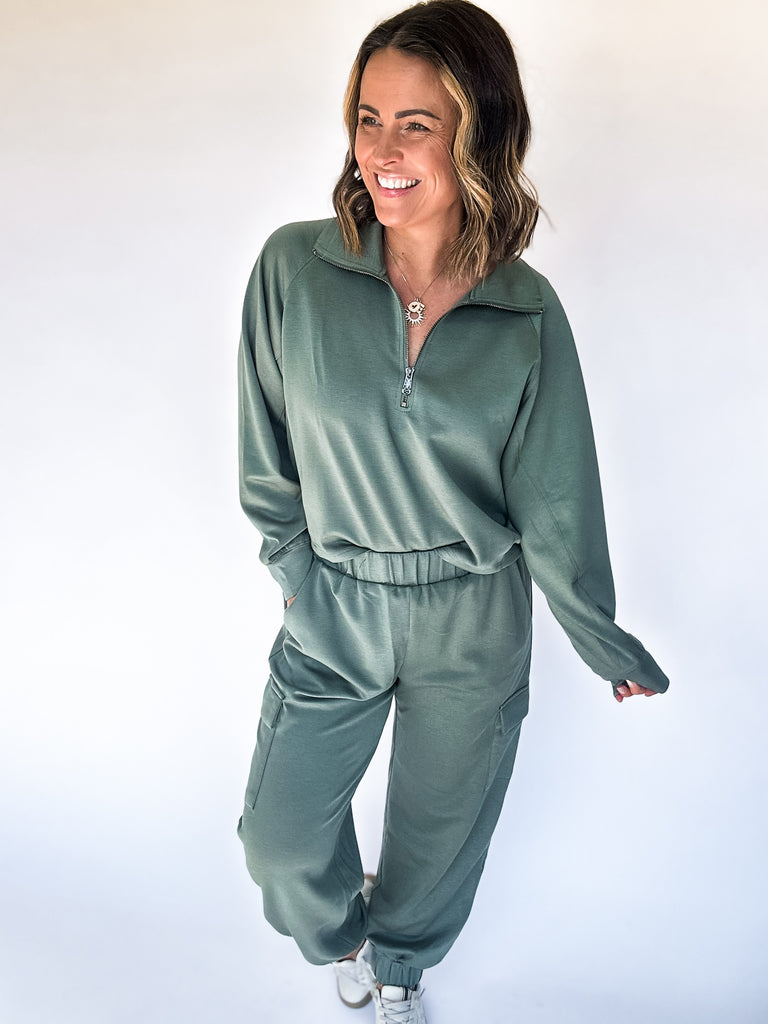 Cozy Evergreen Joggers