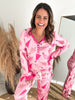 Pretty Pink Tree Pajamas