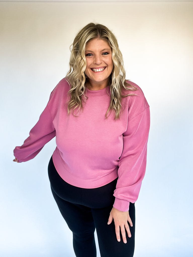 Curvy That Weekend Feeling Sweatshirt