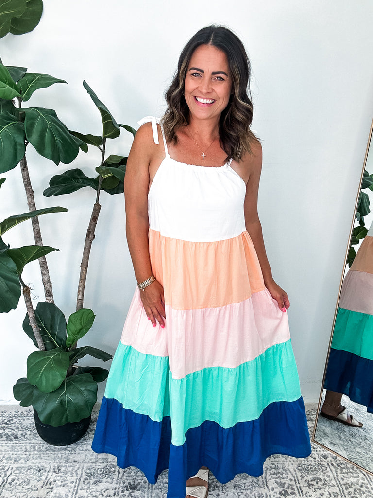 Dreaming In Color Midi Dress