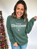 Crazy Christmas Lady Sweatshirt