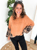 Pop of Plaid Top
