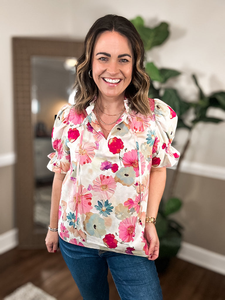 The Blooming Floral Top