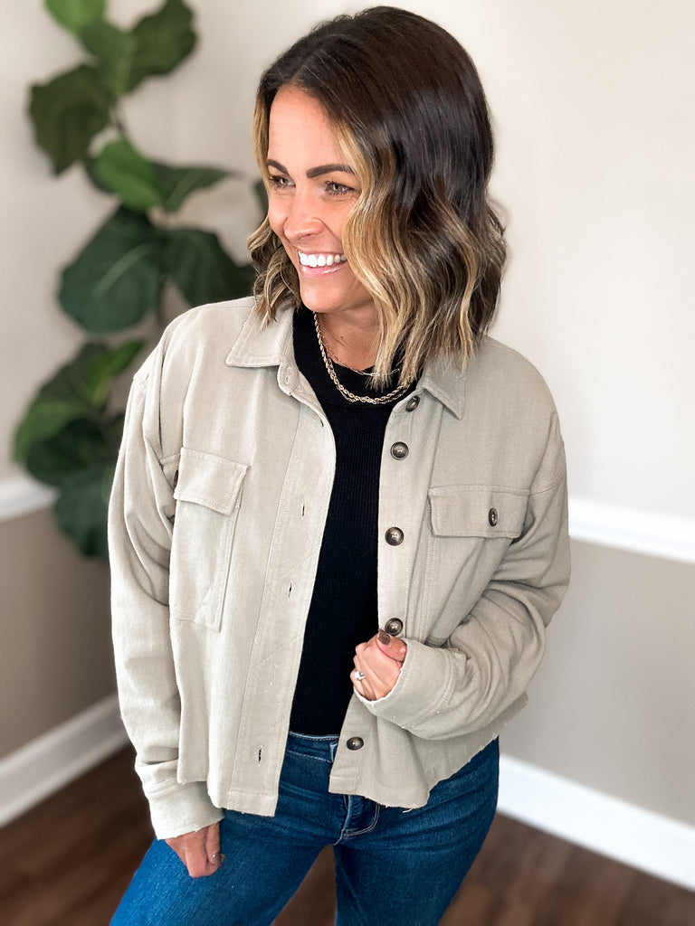 The Trendsetter Cropped Jacket