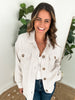 Neutral Gingham Shacket