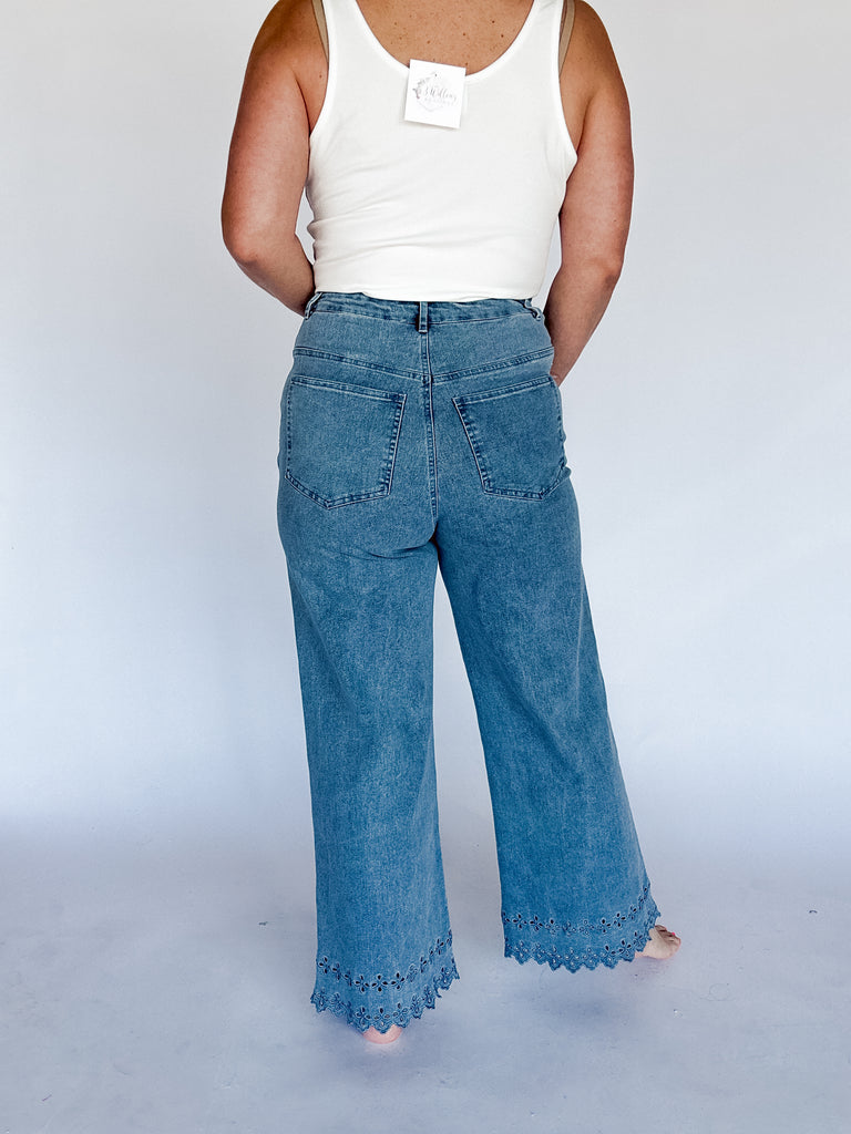 Charmingly You Denim Pants