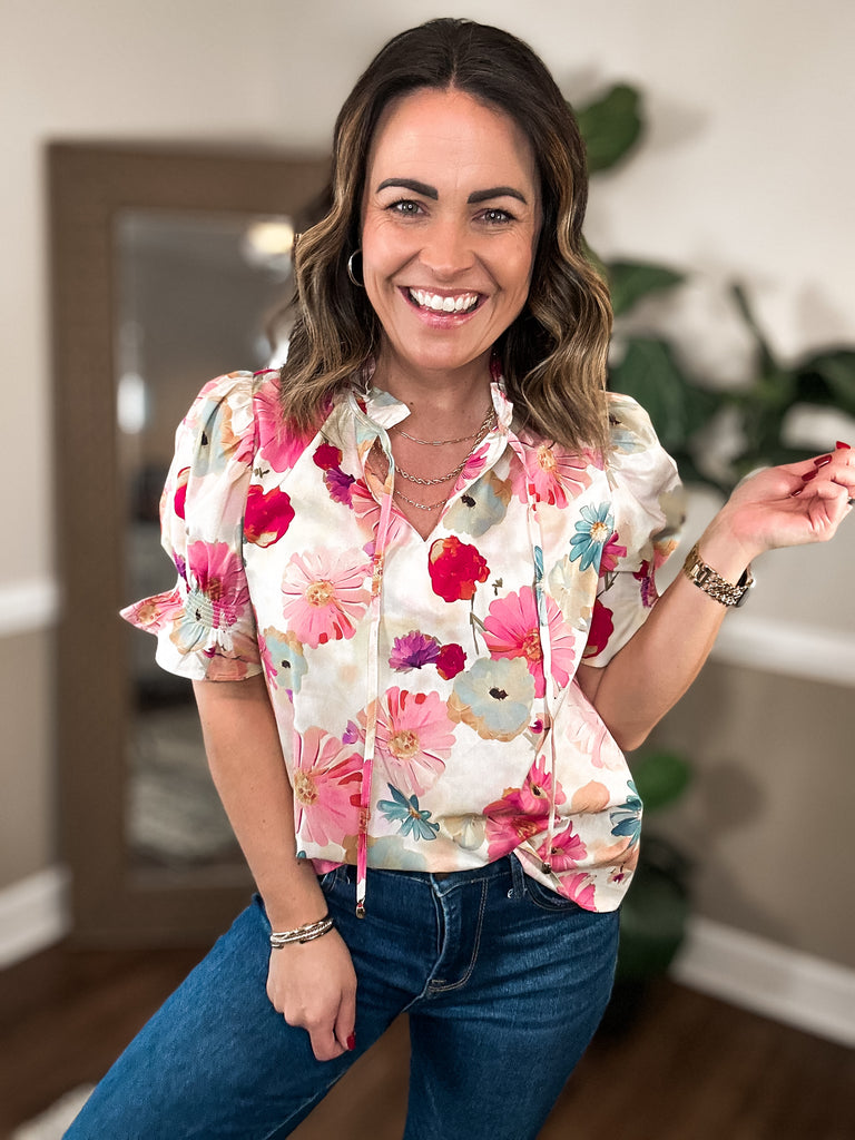 The Blooming Floral Top