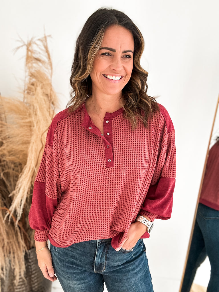 Burgundy Feels Top