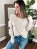 The Classic Waffle Henley Top