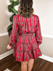 Cheery Plaid Dress