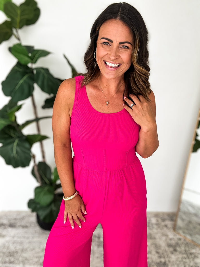 All Pink Jumpsuit