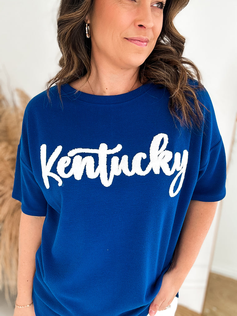 Kentucky Blues Top