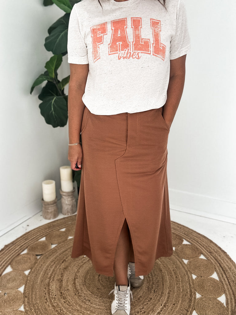 Sweet Sunflowers Midi Skirt