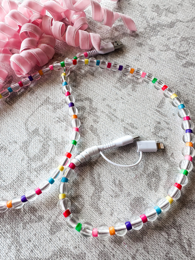 Beaded Phone Charger (Black Friday)