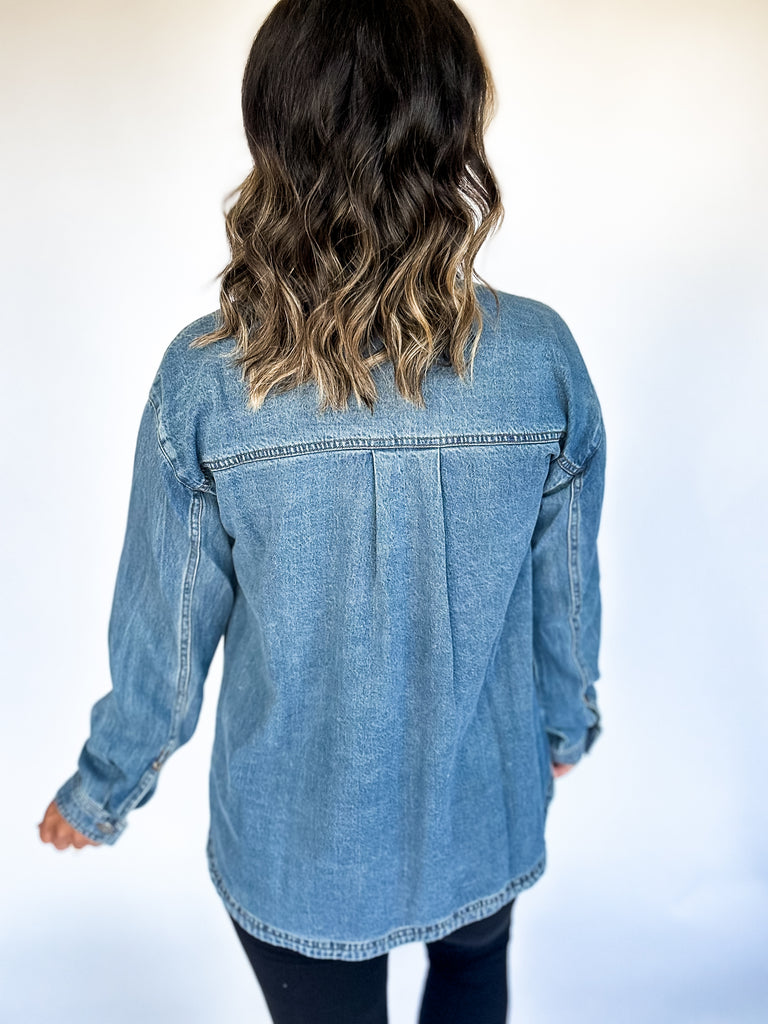 Going With It Denim Jacket