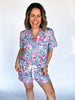 Spring Floral Short Pajamas