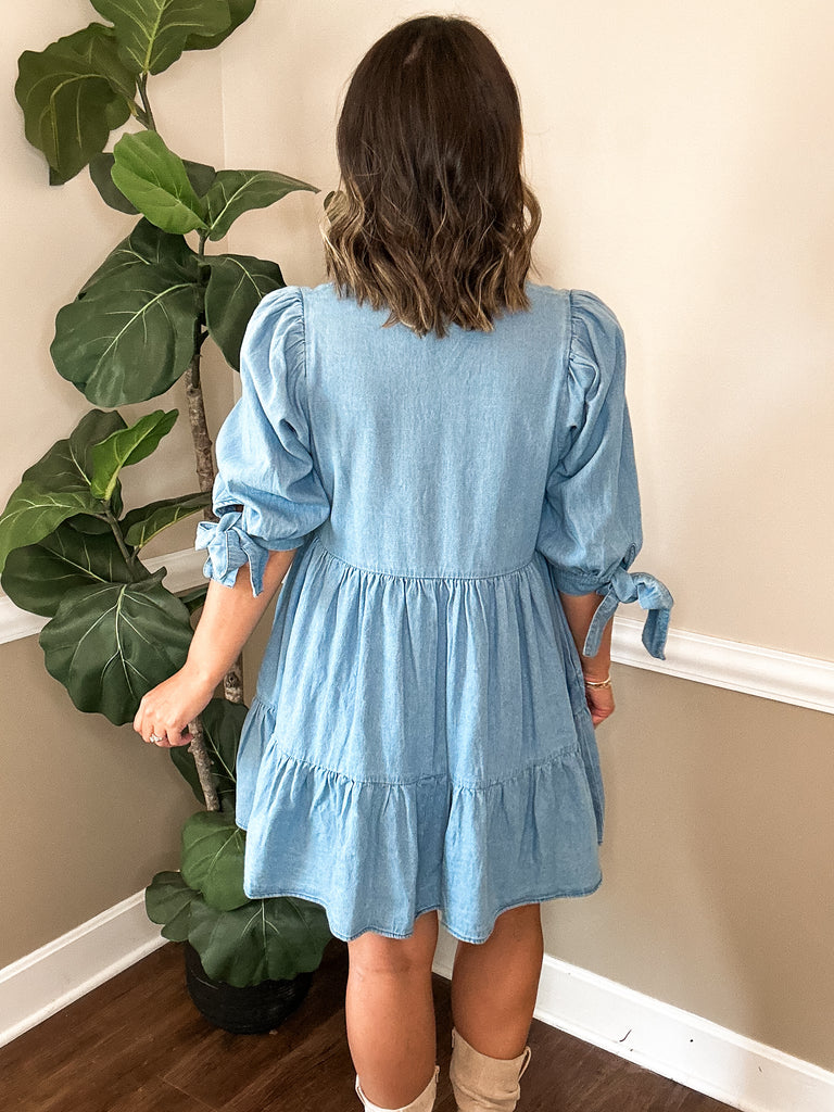 It's All About Denim Dress