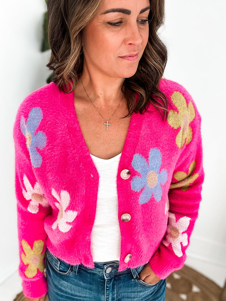 Picking Daisy's Cardigan