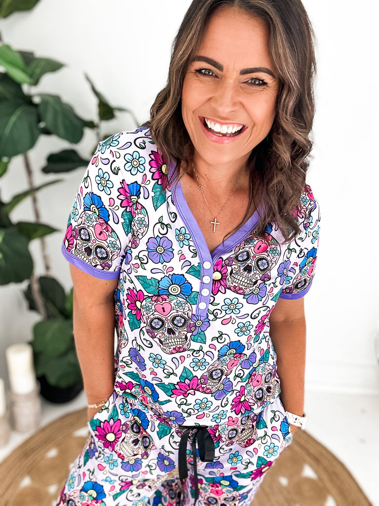 Sugar Skull Jogger PJ's