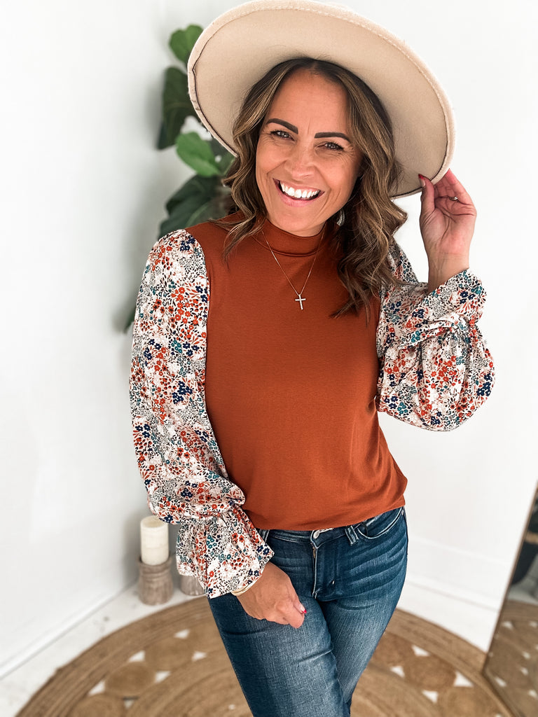 Classy Floral Top