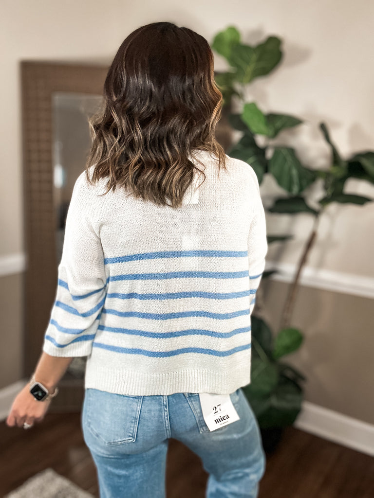 Spring Blues Sweater