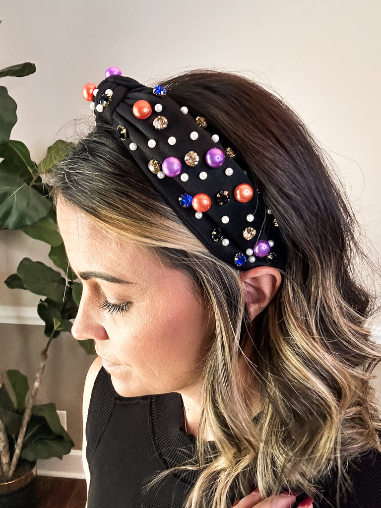 Blinging Halloween Headbands (2 Colors)