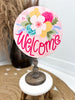 Floral Welcome Topper
