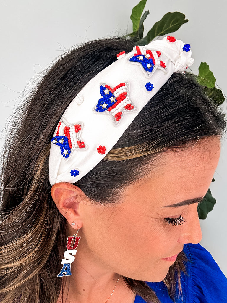 Patriotic Stars Headband