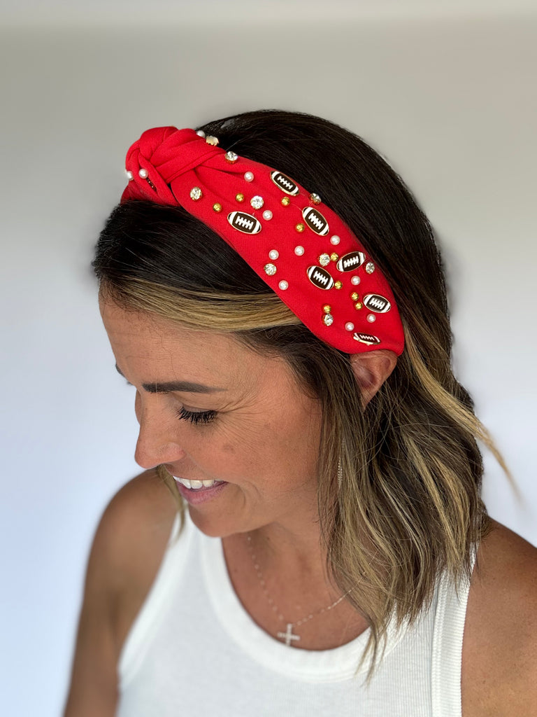 Blinging Football Headbands