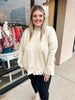 The Curvy Timeless Scalloped Sweater