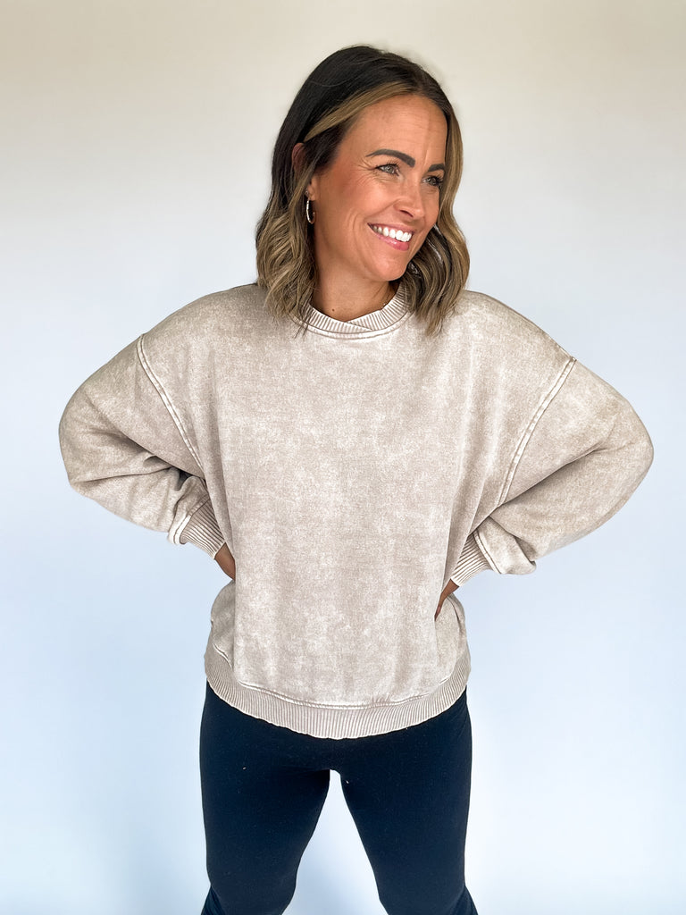 Feeling Cozy Top (2 COLORS)