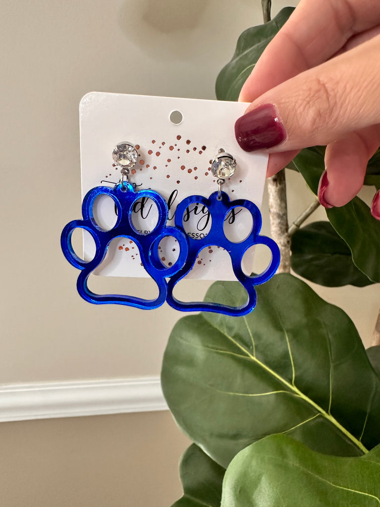 Wildcat Paw Earrings