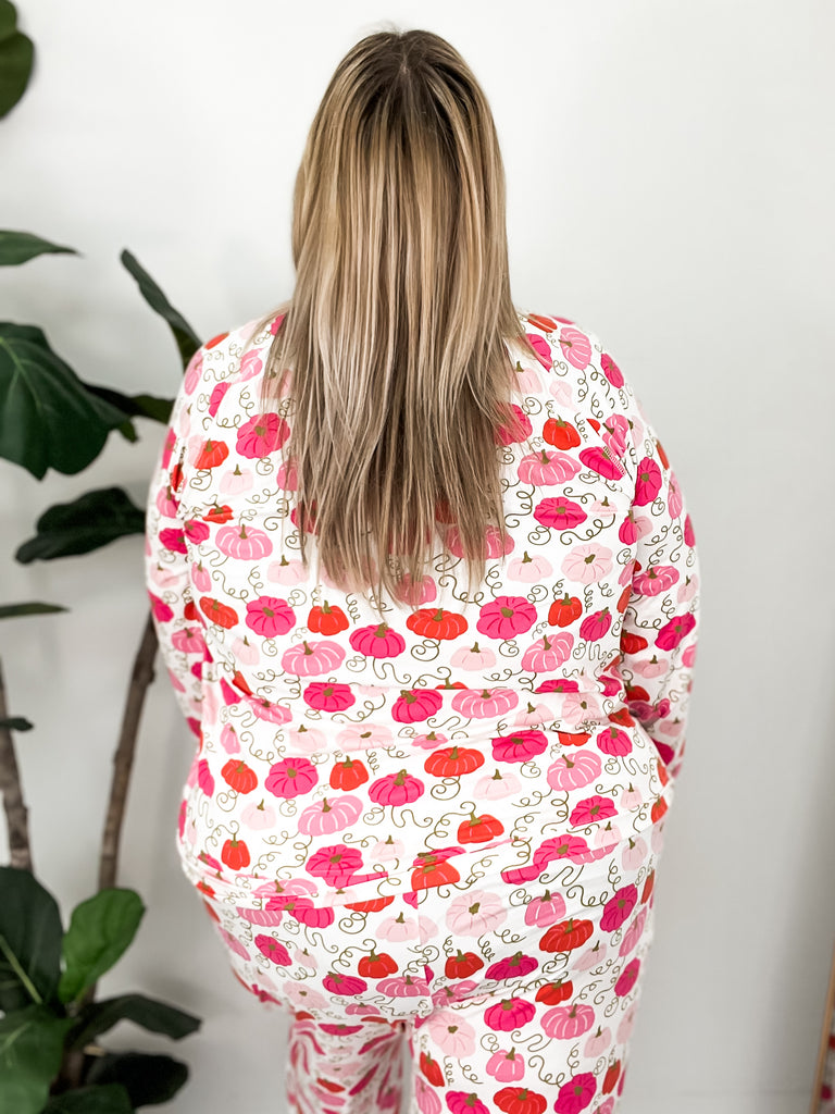 Curvy Pumpkin Patch Pajamas