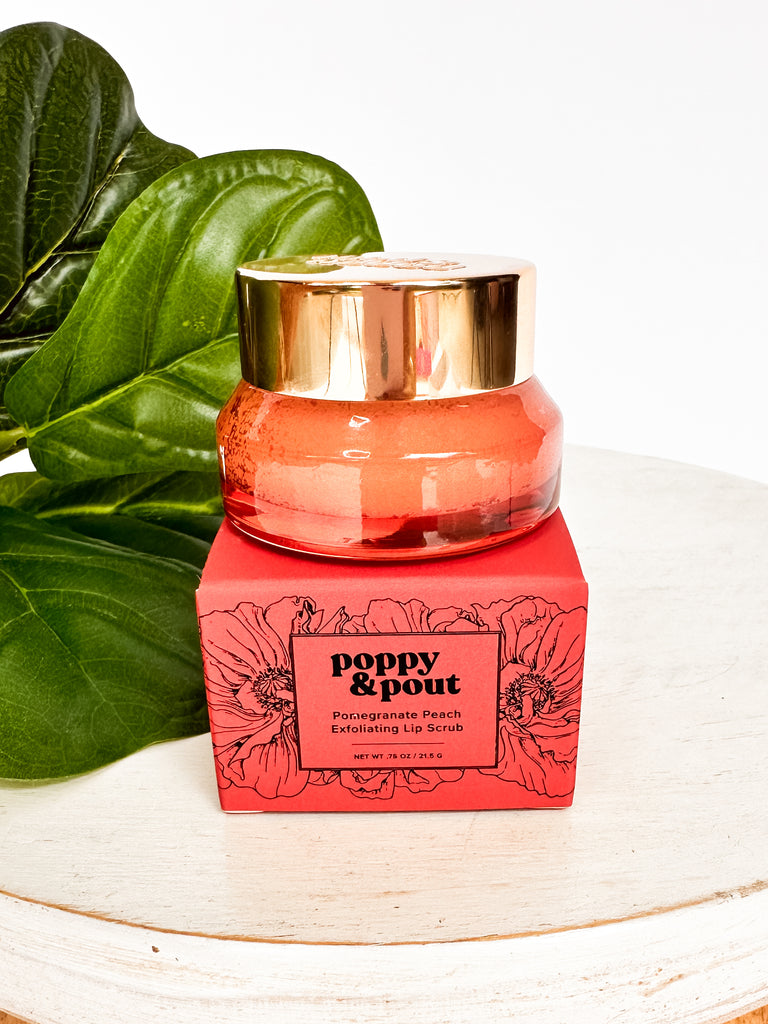 Poppy and Pout Lip Scrub