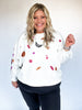 Curvy All Things Halloween Sequin Sweathshirt