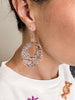 Frosted Spiderweb Earrings