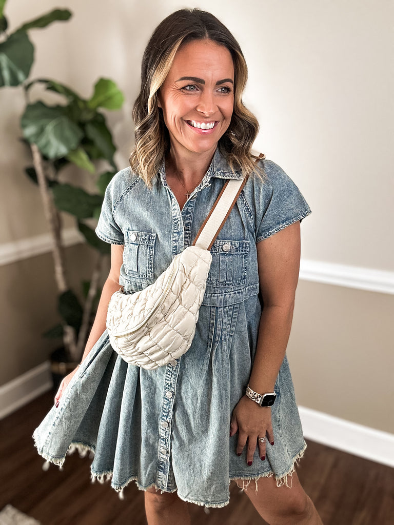 Flirty Denim Dress