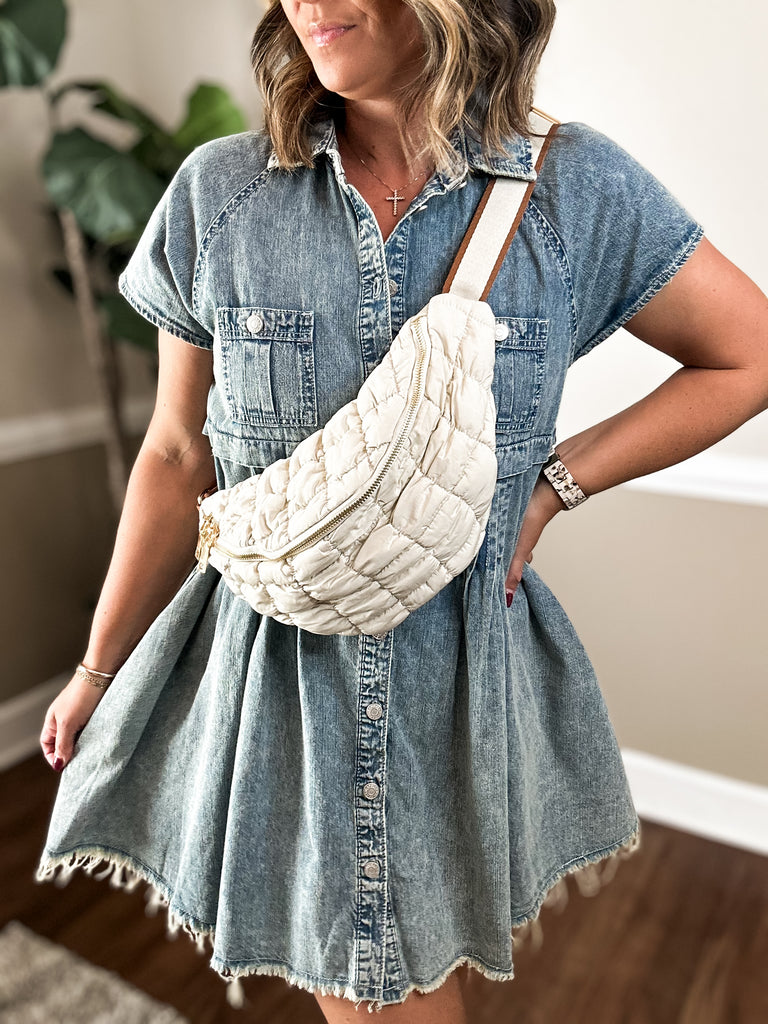 Flirty Denim Dress