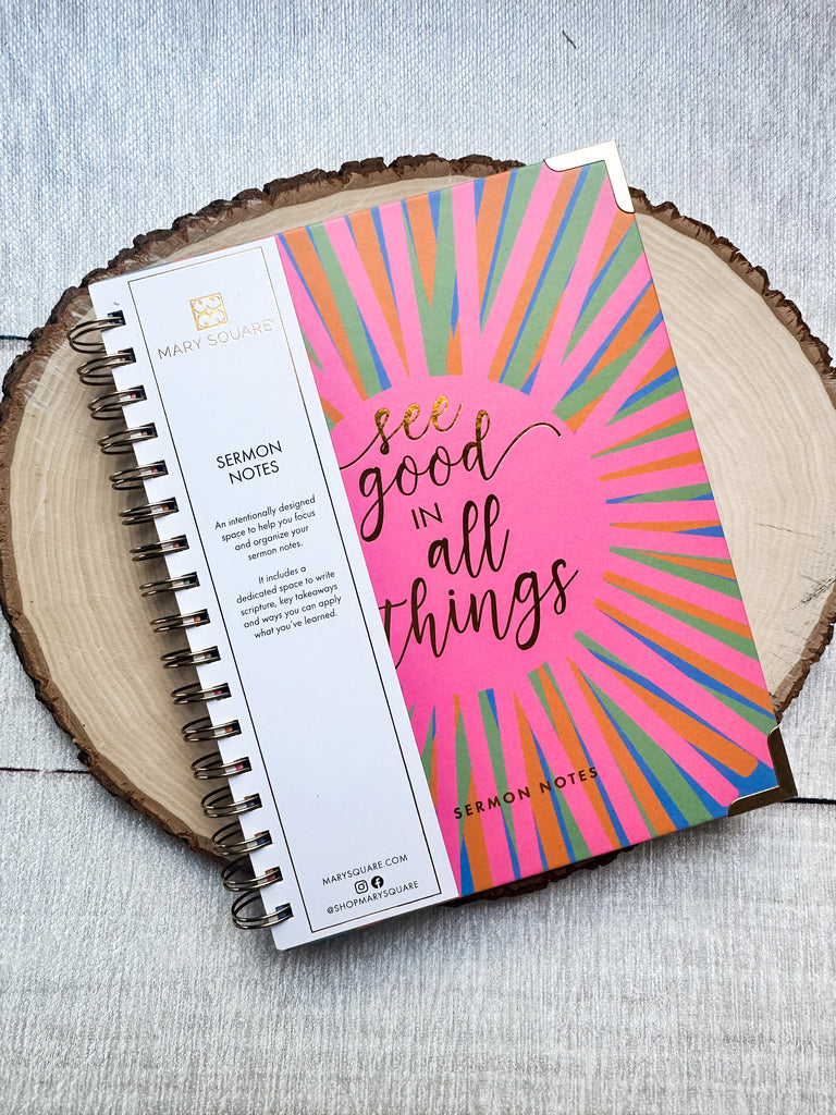 See Good In All Things Sermon Notes