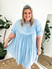 Curvy Catching The Blues Dress