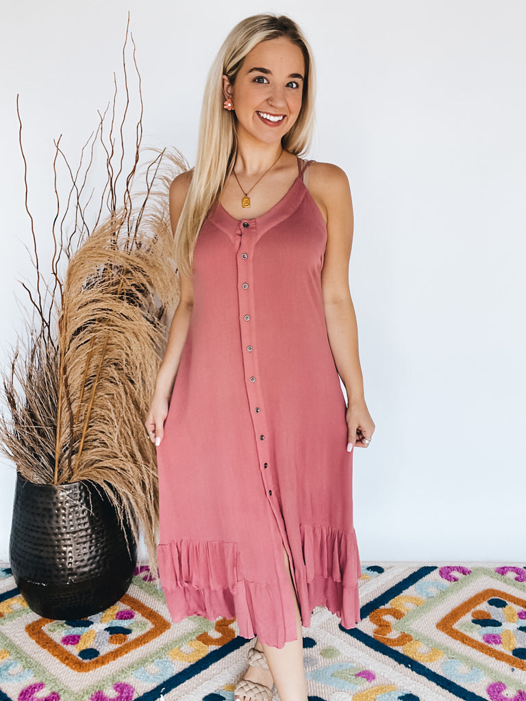 Twinkling Lights Midi Dress
