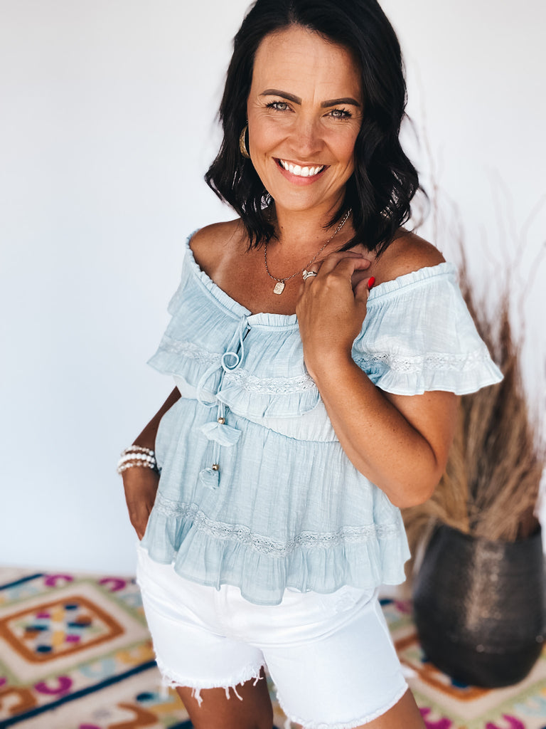 The Ruffled Belle Top