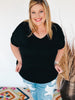 Curvy Perfectly Basic Tee's