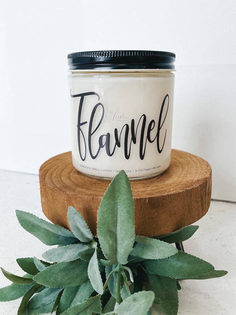 Fall Apothecary Candles: Flannel