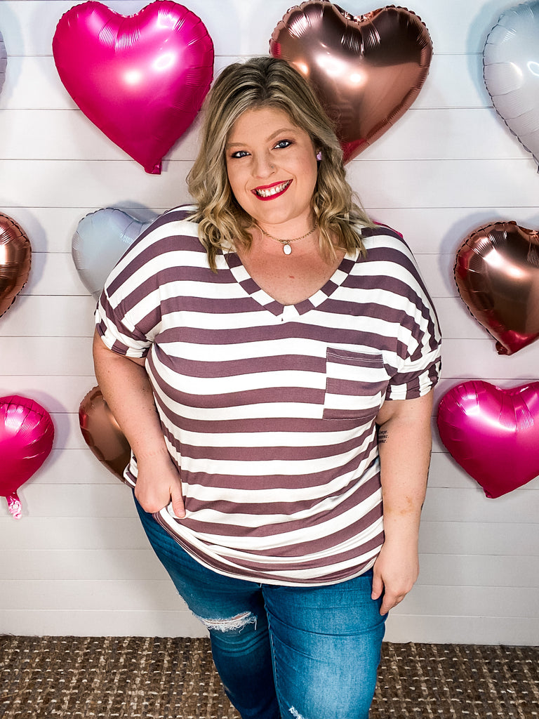 Casual Stripes Top