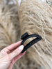 Matte Rounded Hair Claw Clip